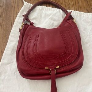 Authentic USED Chloe Marcie Bag very good condition Minor wear see photos